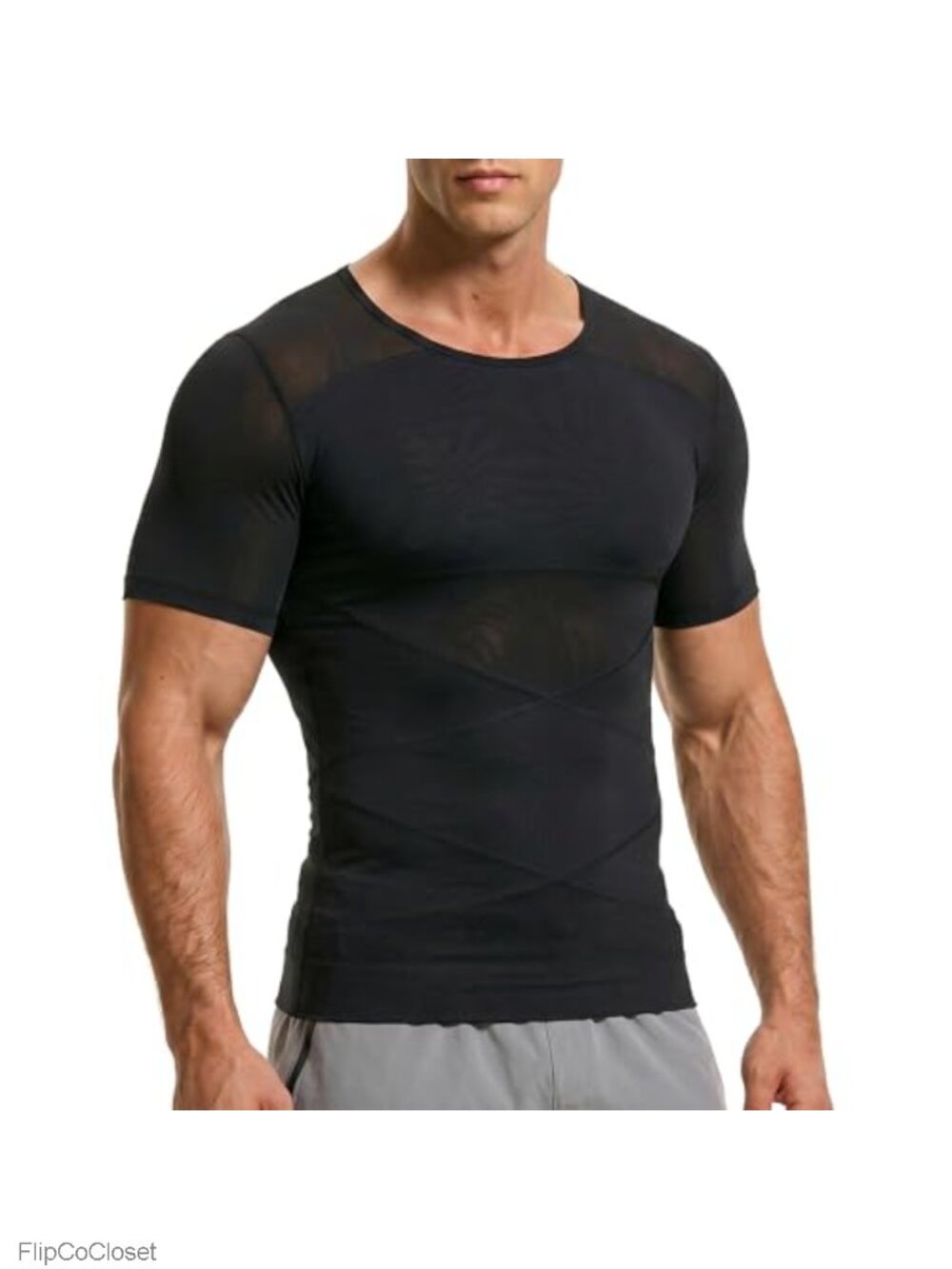 Men's Compression Shapewear Vest Slimming Body Shaper Tummy Control